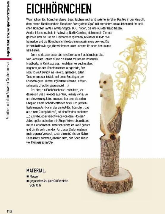 Image du produit Schnitzen mit dem Schweizer Offiziersmesser (Allemand, Chris Lubkemann, 2016)