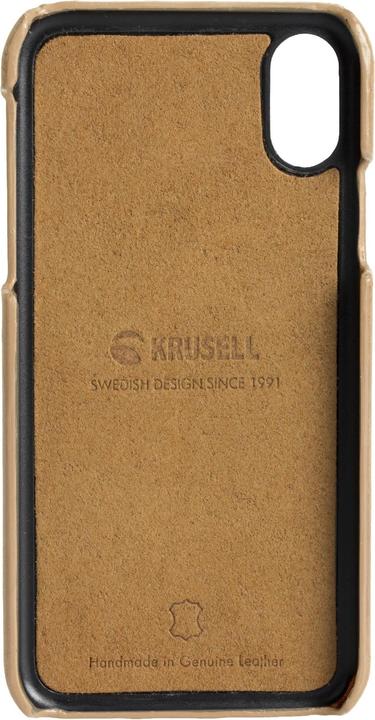 Image du produit Krusell Sunne 2 Card Cover Apple XS Max nude (Apple iPhone XS Max)