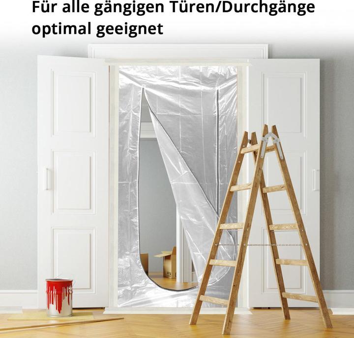 Actual product image Stahlwerk Dust protection door U-shape Dust door Dirt trap Dust curtain (Safety glasses box)