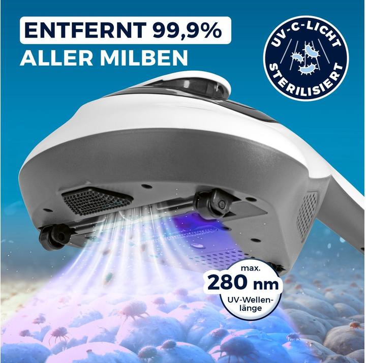 Image du produit CleanMaxx Nettoyeur de matelas Vibration, Type d'aspirateur