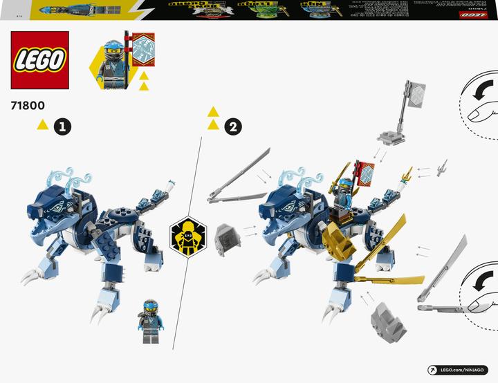 Produktbild LEGO Nyas Wasserdrache EVO (71800, LEGO Ninjago)
