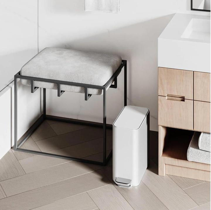 Produktbild Simplehuman Treteimer 5 l, Weiss (5 l)