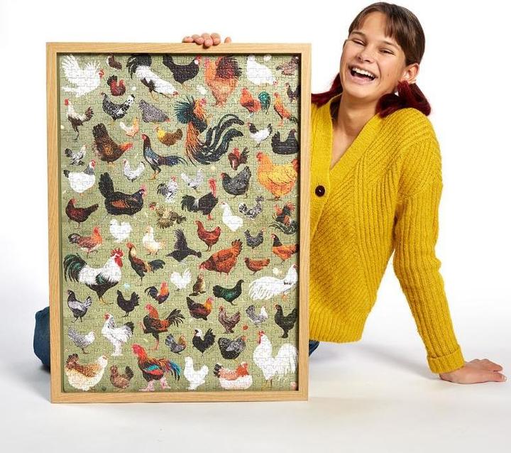 Image du produit Czuczu Puzzle Puzzlove poules 1000 pièces (1000 pièces)
