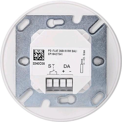 Image du produit Esylux Détecteur de présence PDFLAT 360i/8 encastré DDALI ws (8 m)
