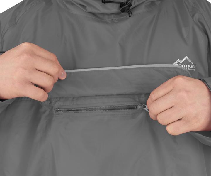 Actual product image Normani Rain poncho Sohra - 9201 (XL)