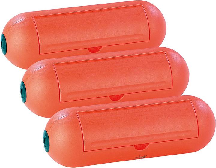 Produktbild Revolt 3er-Set Wasserfeste Schutzkapsel für Stromstecker/Verlängerung