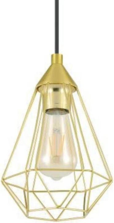 Immagine prodotto EGLO Lampada a sospensione TARBES 1x E27 Ottone spazzolato (E27, 0 lm)