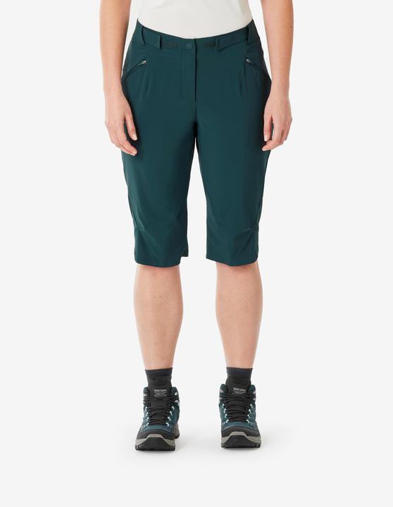 Quechua 3/4 Hose Damen Wandern - MH500 blau (XS)
