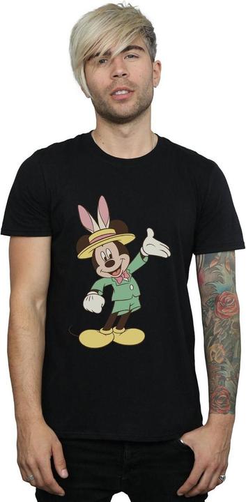Actual product image Disney Mens Mickey Mouse Easter Bunny T-Shirt (XXL)