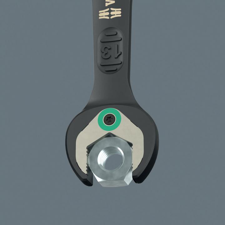 Image du produit Wera 6000 Black Edition Joker 11 Set 1 Maul/Ringratschenschl (19 mm)