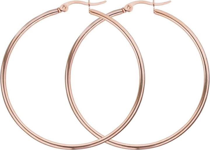 Actual product image Bijouteria Hoops (Stainless steel, PVD coating)