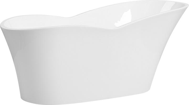 Produktbild Beliani Badewanne freistehend weiss 170 x 80 cm DULCINA (243 l, 170 cm, 80 cm)