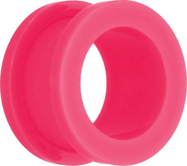 Image du produit Star Piercing Flesh Tunnel neon pink (Acier chirurgical 316L, Acrylique sans laiton)