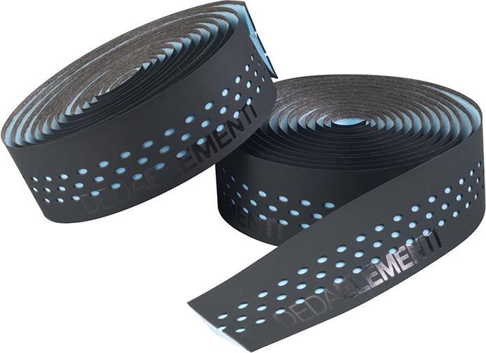 Actual product image Deda Elementi Presa Tape Handlebar Tape (Black/Blu Sky)