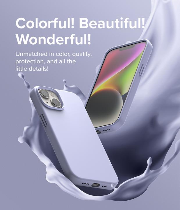 Image du produit Ringke Apple iPhone 14 Plus 6.7 "SILICONE LAVENDER (Apple iPhone 14 Plus)