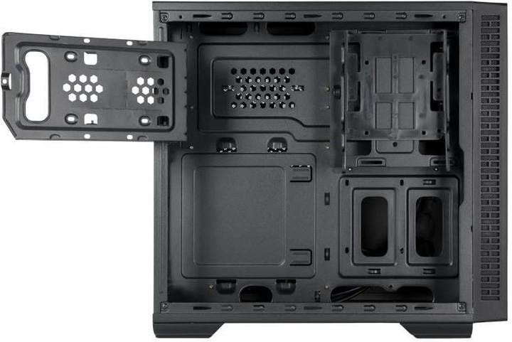 Actual product image Chieftec mATX housing UK-02B, black (ATX, mATX, Mini-ITX)