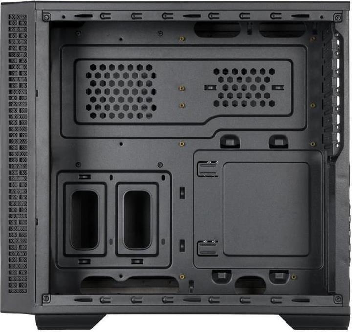 Actual product image Chieftec mATX housing UK-02B, black (ATX, mATX, Mini-ITX)