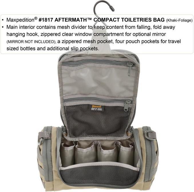 Image du produit Maxpedition AFTERMATH Sac de toilette compact