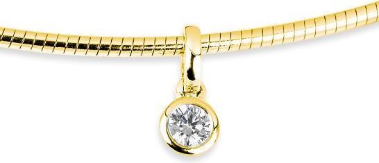 Actual product image Breuning DEPENDANT - BRILL. 0,30 Ct. H/si (585, - Gold)