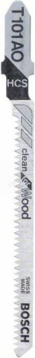 Actual product image Bosch Professional Zubehör Jigsaw blade T 101 AO Clean for Wood, 3-pack