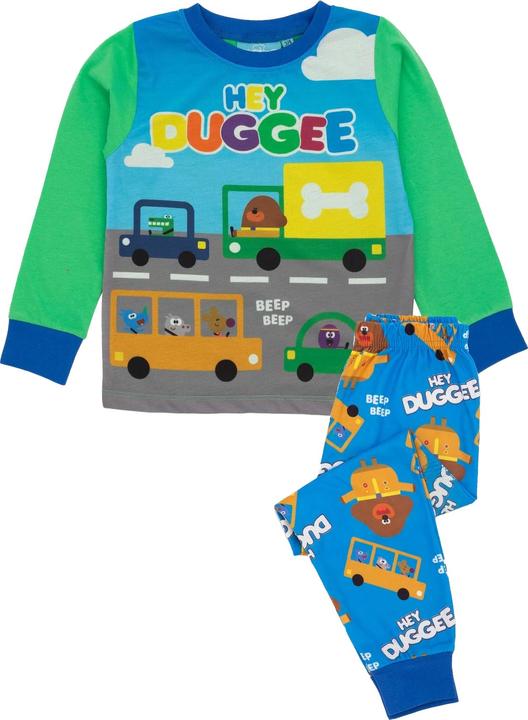 Hey Duggee Schlafanzug Jungen Langärmlig