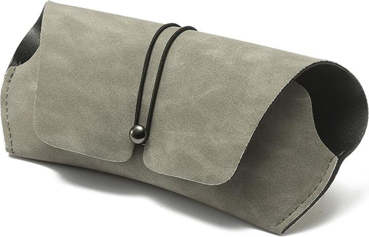 Productafbeelding Techsuit - Glasses Case (PLSD-02) - with Button Close - Gray