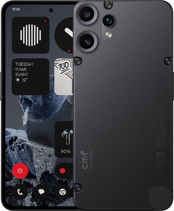 CMF Phone 2 Pro (128 GB, Dark grey, 6.77", Dual SIM, 50 Mpx, 5G)