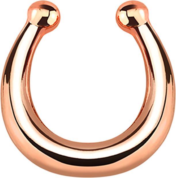 Produktbild Star Piercing Fake Septum basic rosegold (Messing)