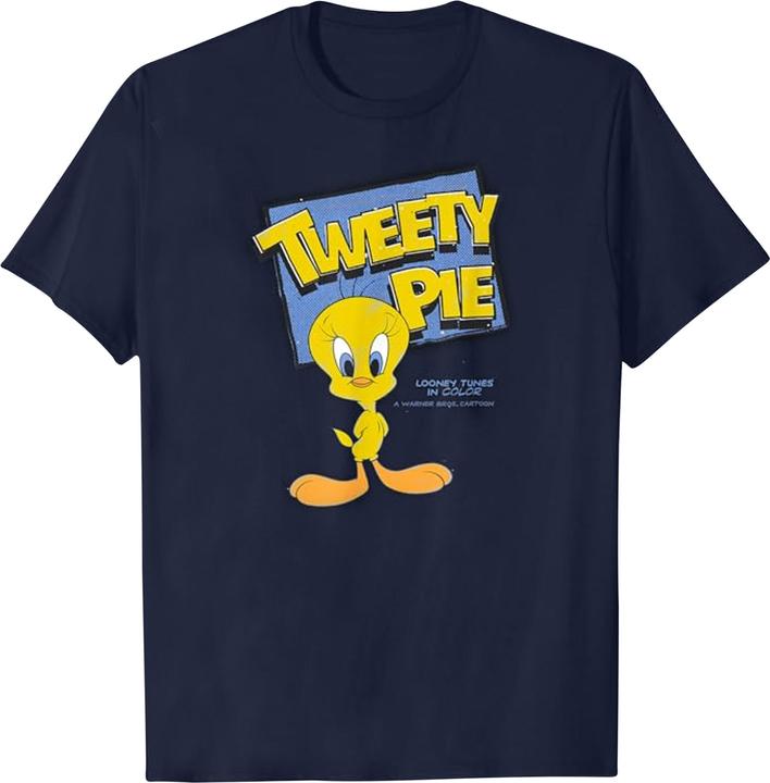 Actual product image Looney Tunes Mens Classic Tweety Cotton T-Shirt (M)