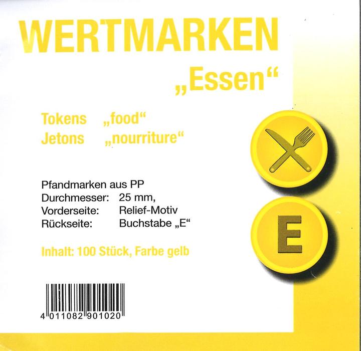 Actual product image W&A tokens meal