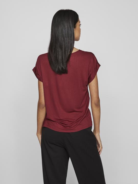Actual product image Vila Round neckline top with short sleeves (42)