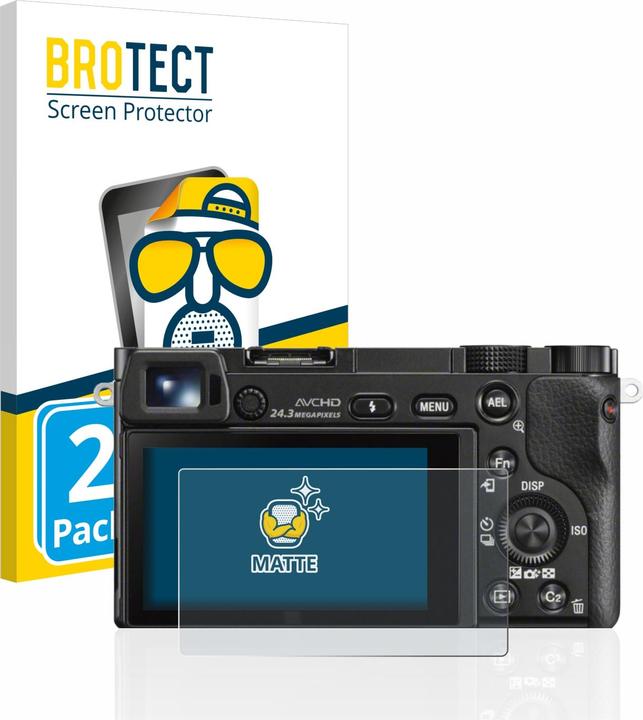 Produktbild BROTECT Entspiegelungs-Schutzfolie Displayschutz Matt (Displayschutz, Alpha 6000)