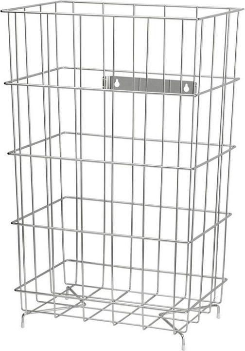 Actual product image Ophardt Lattice waste basket stainless steel (60 l)