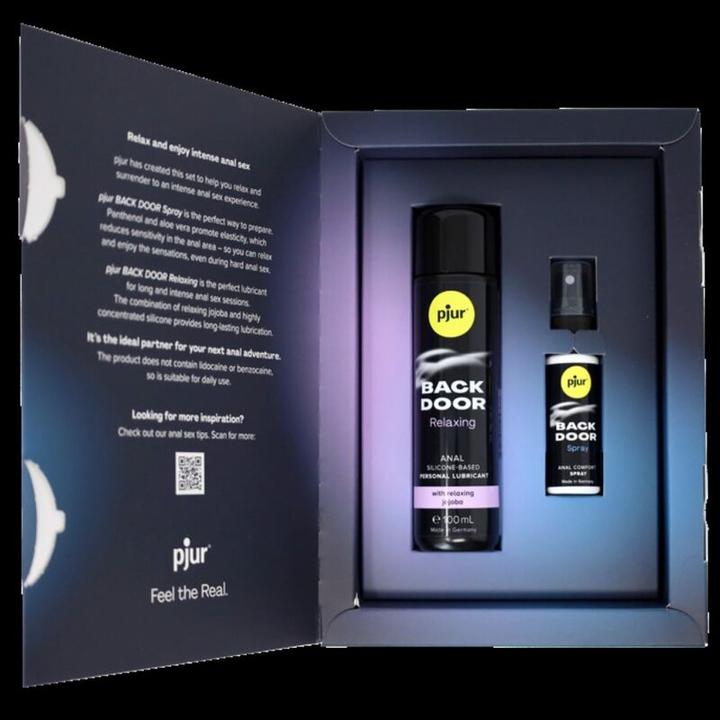 Produktbild Pjur Back Door Set Aus Anal-Gleitmittel Und Spray (120 ml)