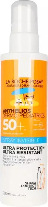 Produktbild La Roche Posay ROCHE POSAY Anthelios DP Invi Spr UV LSF50+ 200 ml (Sonnenspray, SPF 50+, 200 ml, 237 g)