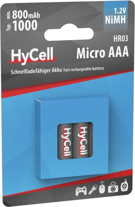 Produktbild HyCell Akku Micro AAA (4 Stk., AAA, 800 mAh)