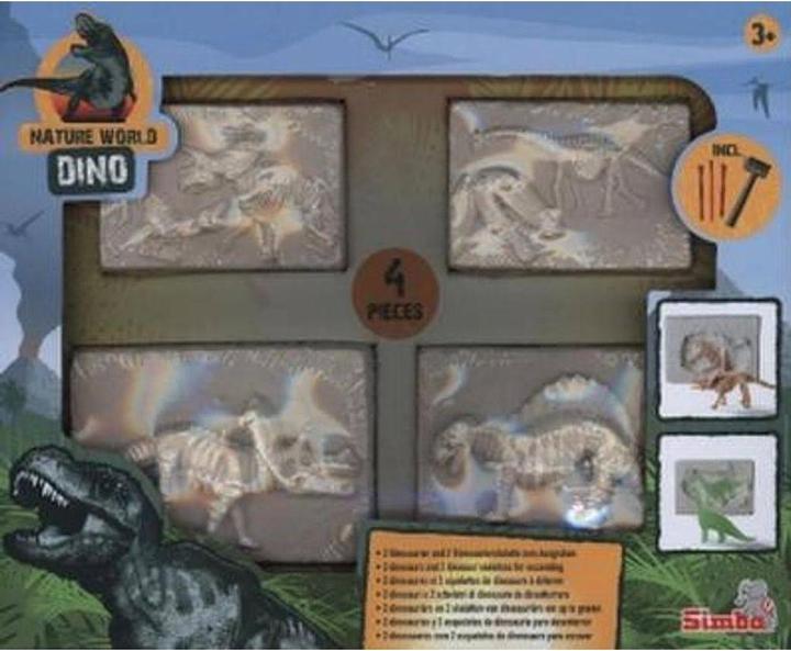 Produktbild Simba Dino Grosses Ausgrabungsset, 4 Stück