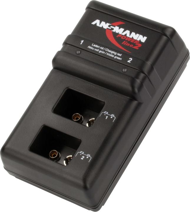 Ansmann Powerline 2 (1 pcs., 9V Block, Chargers without battery)
