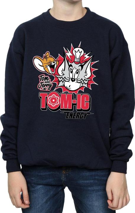Actual product image Tom & Jerry Boys Tomic Energy Sweatshirt (140, 146)