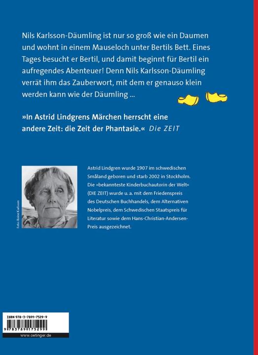 Produktbild Nils Karlsson-Däumling (Deutsch, Astrid Lindgren, Karl Kurt Peters, Ilon Wikland, 2007)