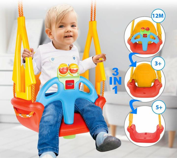 Produktbild Jamara Kinderschaukel Grow with me 3in1 rot