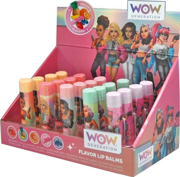 Kids Licensing Wow Gen. Baume à lèvres ass. Display