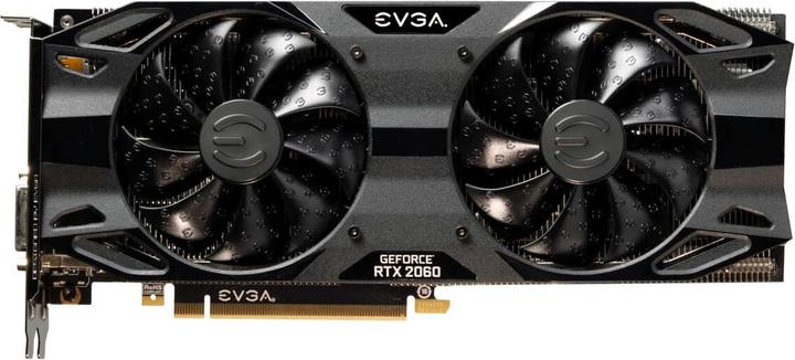 Actual product image EVGA GeForce RTX 2060 XC Ultra Black Gaming (6 GB)