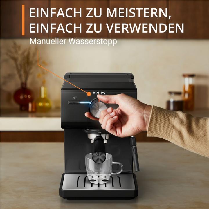 Productafbeelding Krups XP381810 Authentiek, zwart