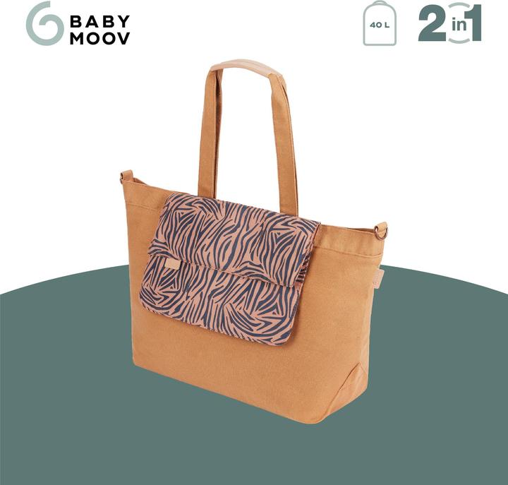 Actual product image Babymoov Changing bag Tote Bag Zebra