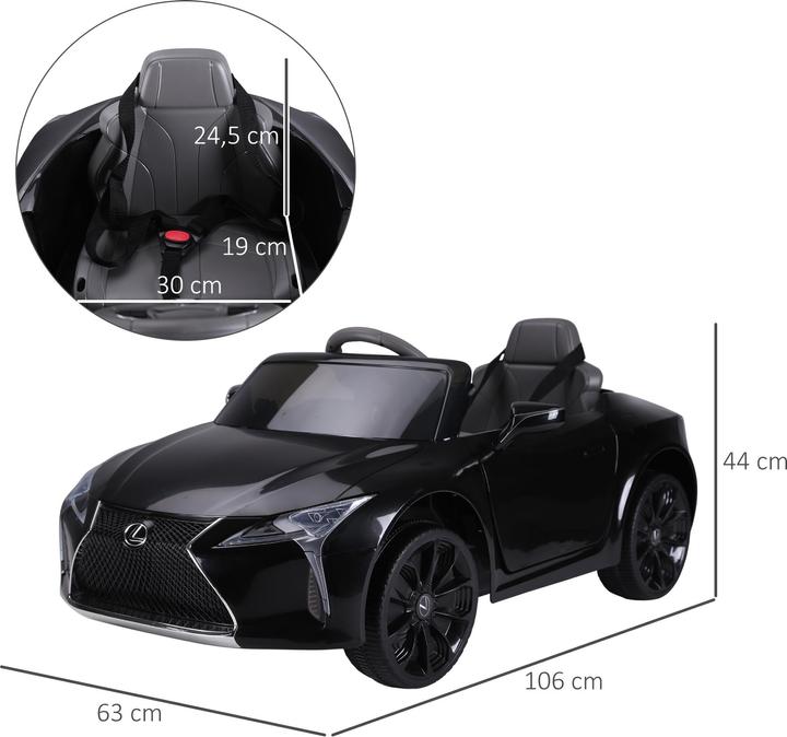 Image du produit Homcom Voiture pour enfants de Lexus (6 V)