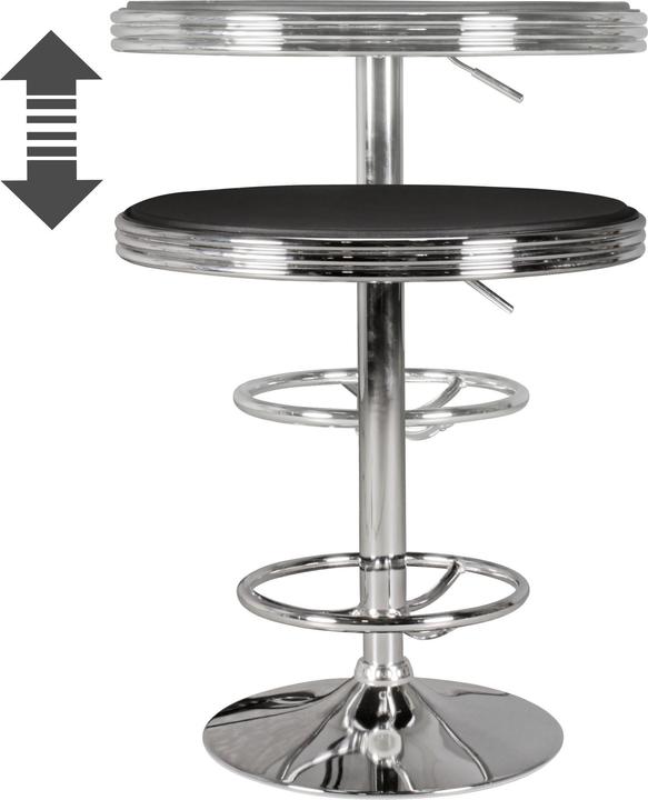 Actual product image Wohnling American Diner (60 x 60 x 68 cm)