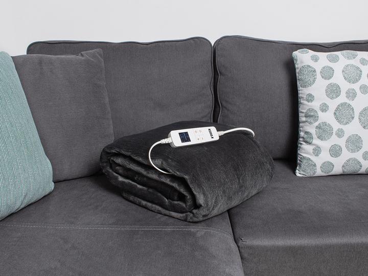 Actual product image Noveen EB650 Electric Blanket 160 W Grey (180 x 130 cm)