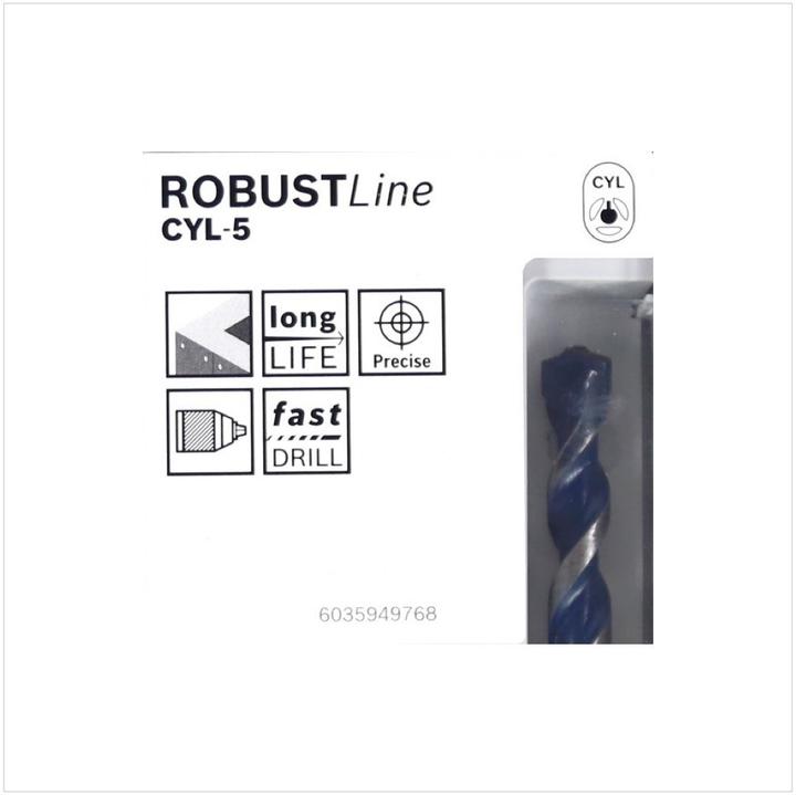 Produktbild Bosch Professional Zubehör 7-tlg. CYL-5 Betonbohrer-Set, Robust Line, 4–10 mm (4,0-10 mm)