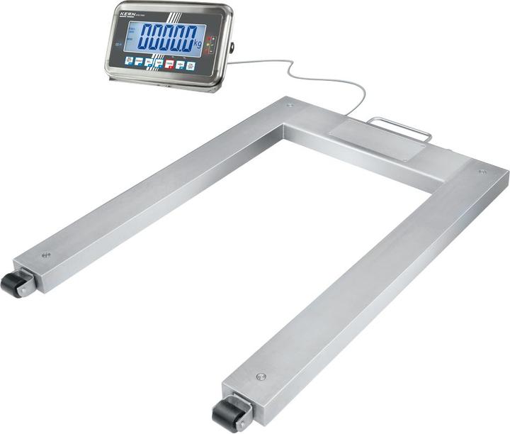 Actual product image Kern Pallet scale UFN with stainless steel load receptor IP 67